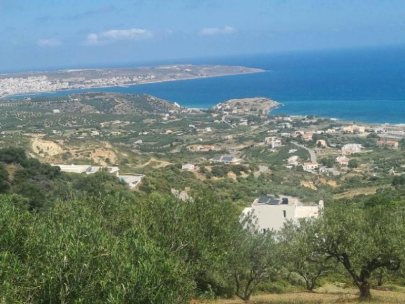 Roussa Ekklisia Kreta, Roussa Ekklisia: Baugrundstück mit Meerblick zum Verkauf Grundstück kaufen